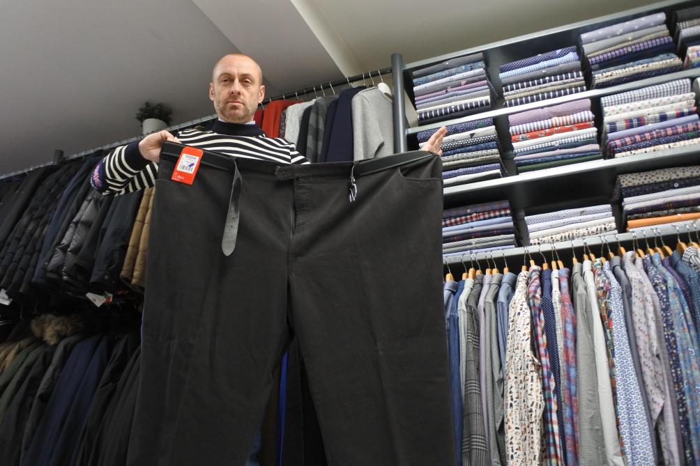 Magasin taille clearance plus homme